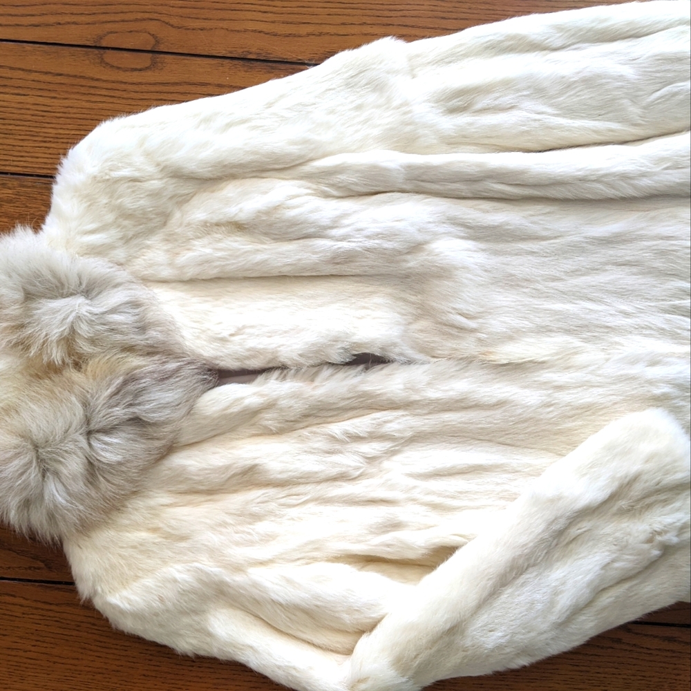 Jacques Saint Laurent REAL FUR COAT